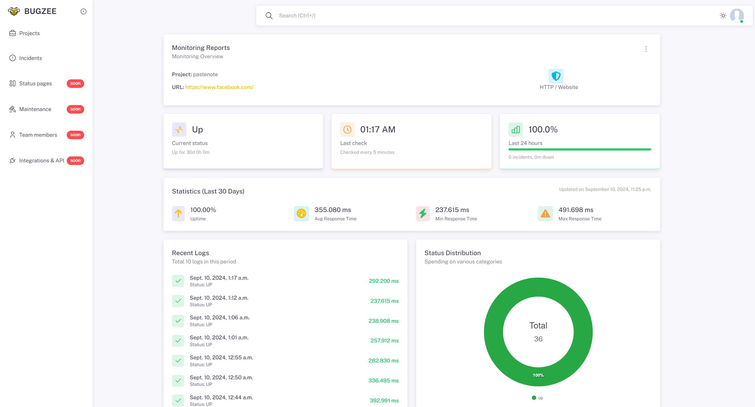hero dashboard